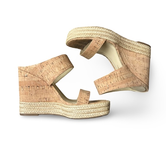 Jessica Simpson Tan Wedge Sandals - Picture 2 of 5